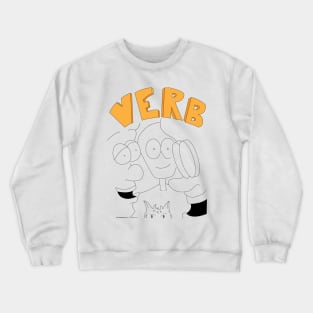 Verb is a Noun - Title Crewneck Sweatshirt